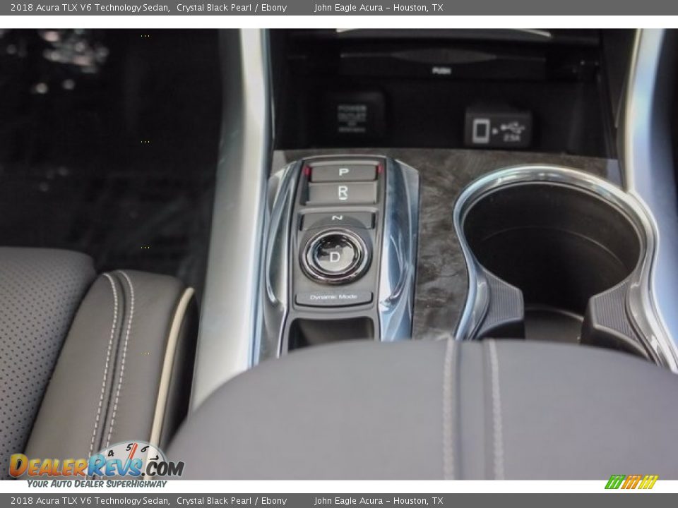 2018 Acura TLX V6 Technology Sedan Crystal Black Pearl / Ebony Photo #33