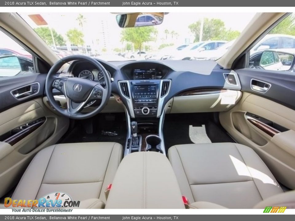 Parchment Interior - 2018 Acura TLX Sedan Photo #9
