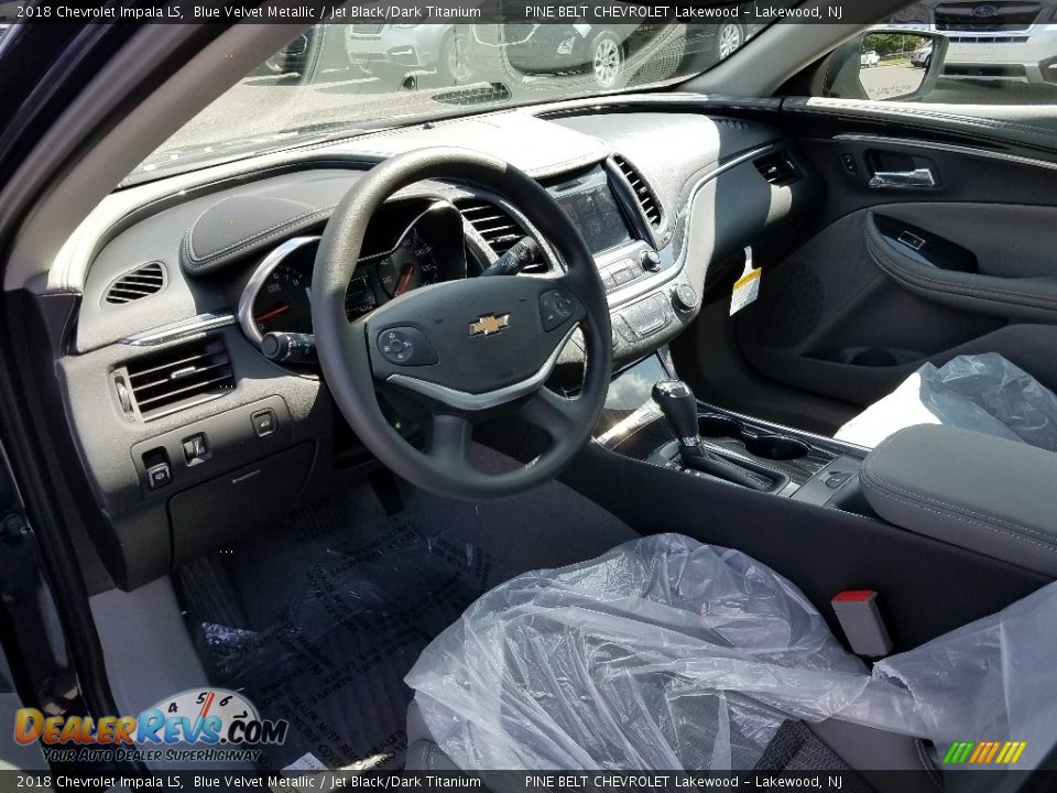 2018 Chevrolet Impala LS Blue Velvet Metallic / Jet Black/Dark Titanium Photo #7