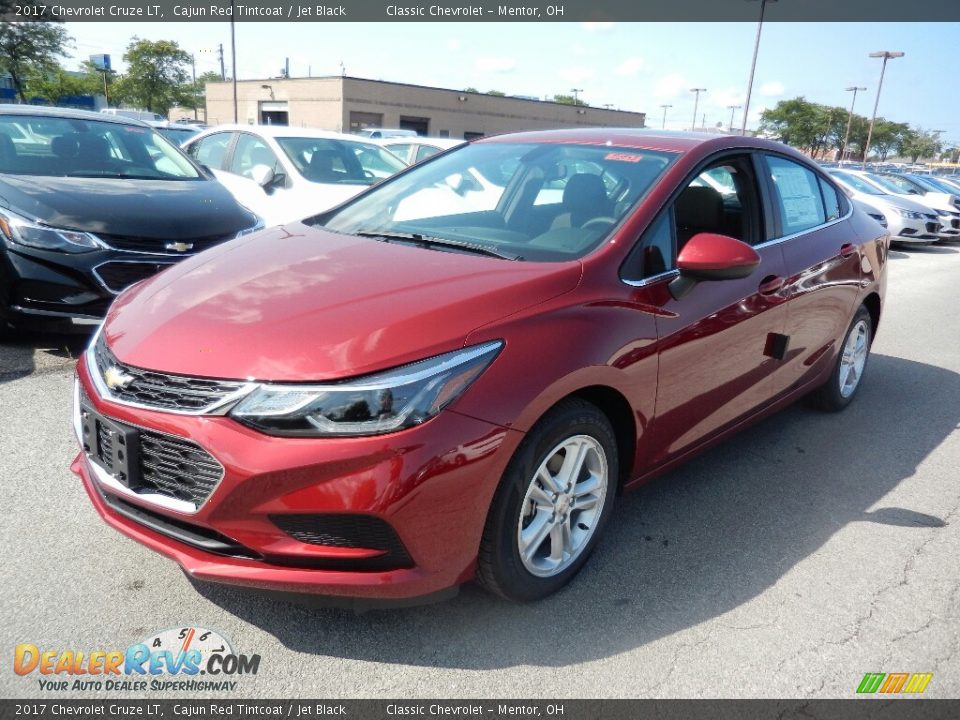 2017 Chevrolet Cruze LT Cajun Red Tintcoat / Jet Black Photo #1
