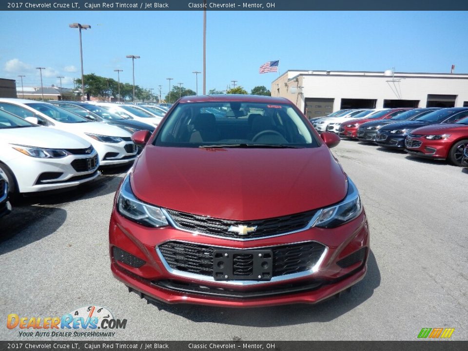2017 Chevrolet Cruze LT Cajun Red Tintcoat / Jet Black Photo #2