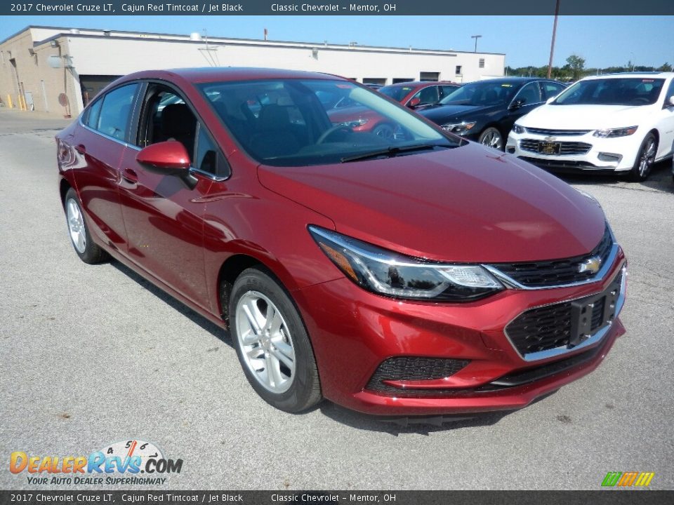 2017 Chevrolet Cruze LT Cajun Red Tintcoat / Jet Black Photo #3