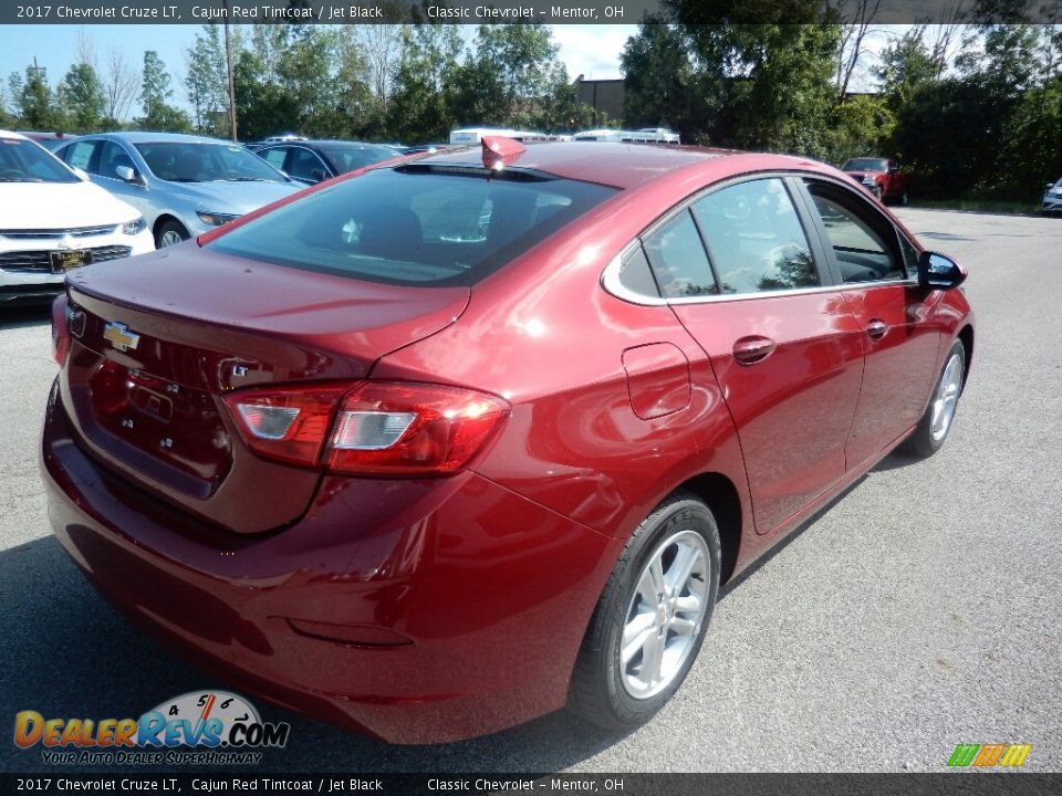 2017 Chevrolet Cruze LT Cajun Red Tintcoat / Jet Black Photo #4