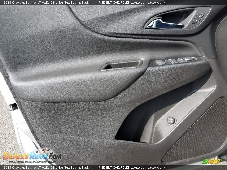 2018 Chevrolet Equinox LT AWD Silver Ice Metallic / Jet Black Photo #8