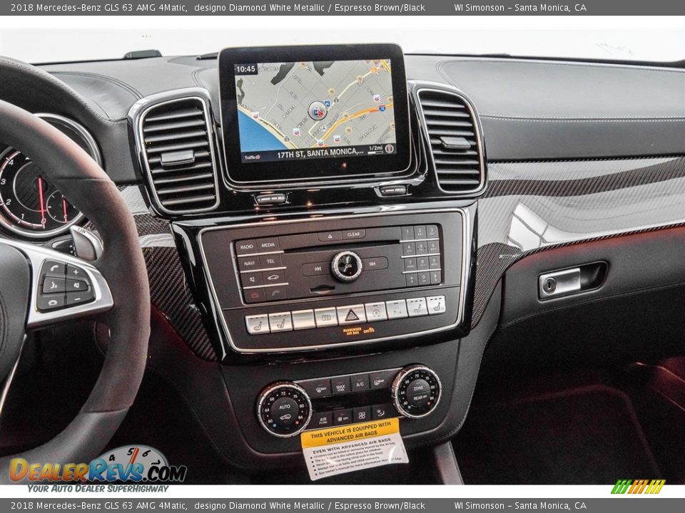 Controls of 2018 Mercedes-Benz GLS 63 AMG 4Matic Photo #5