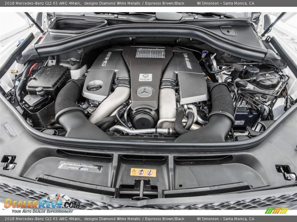 2018 Mercedes-Benz GLS 63 AMG 4Matic 5.5 Liter AMG biturbo DOHC 32-Valve VVT V8 Engine Photo #9