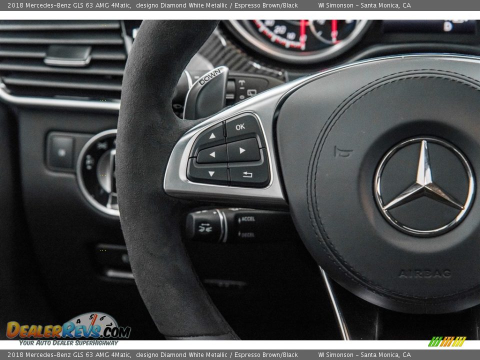 Controls of 2018 Mercedes-Benz GLS 63 AMG 4Matic Photo #19