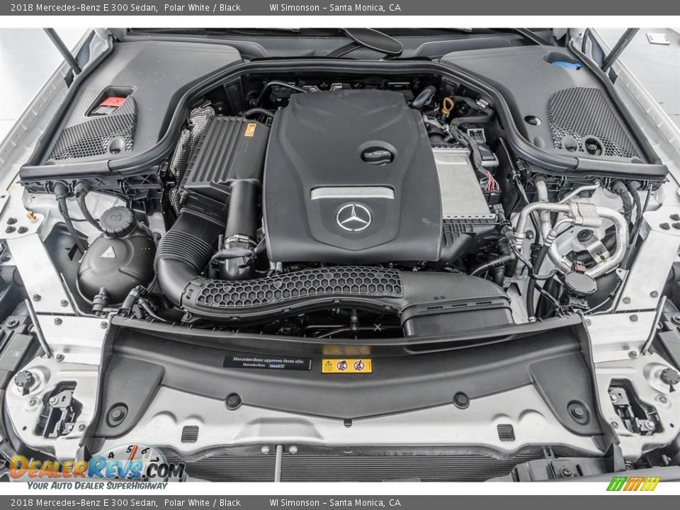 2018 Mercedes-Benz E 300 Sedan 2.0 Liter Turbocharged DOHC 16-Valve VVT 4 Cylinder Engine Photo #8