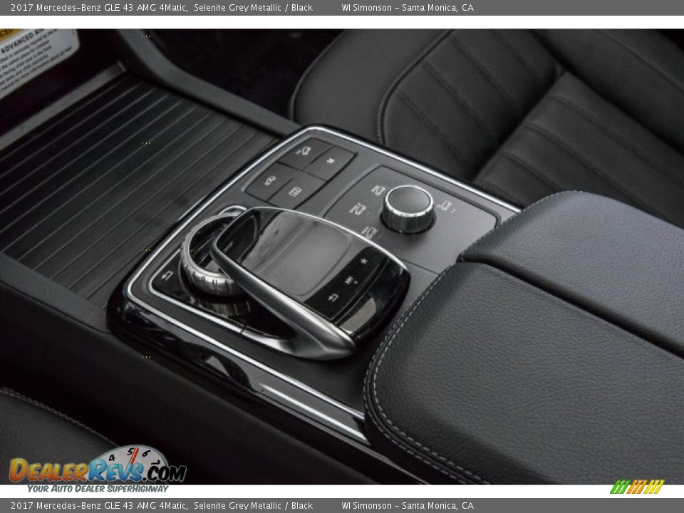 2017 Mercedes-Benz GLE 43 AMG 4Matic Selenite Grey Metallic / Black Photo #7