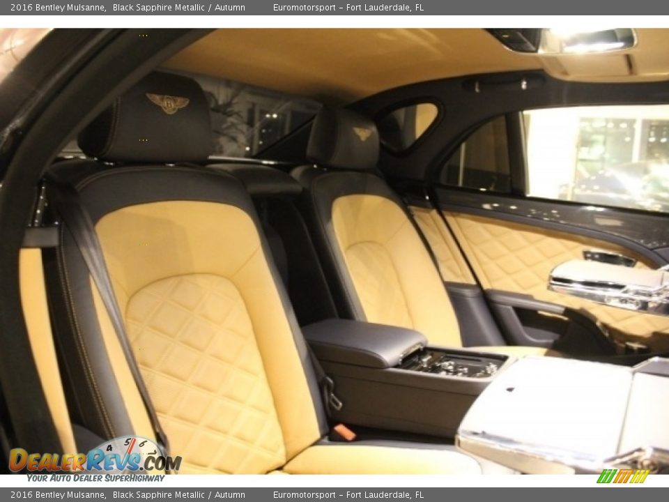 Rear Seat of 2016 Bentley Mulsanne  Photo #3