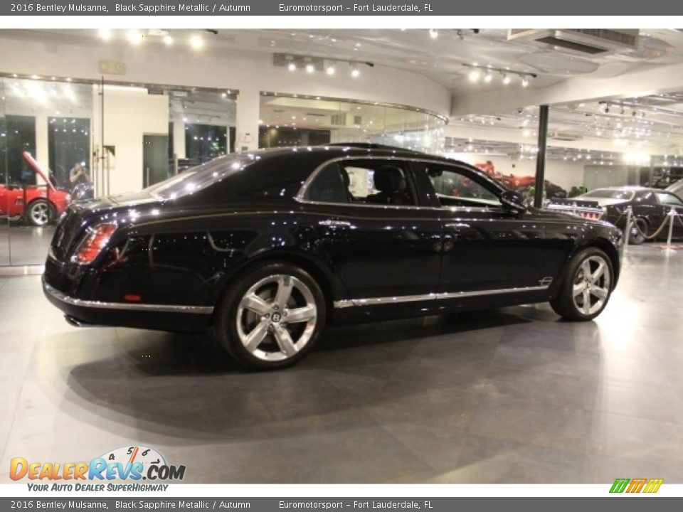 2016 Bentley Mulsanne Black Sapphire Metallic / Autumn Photo #24
