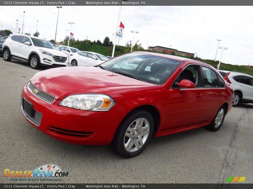 2013 Chevrolet Impala LT Victory Red / Gray Photo #6