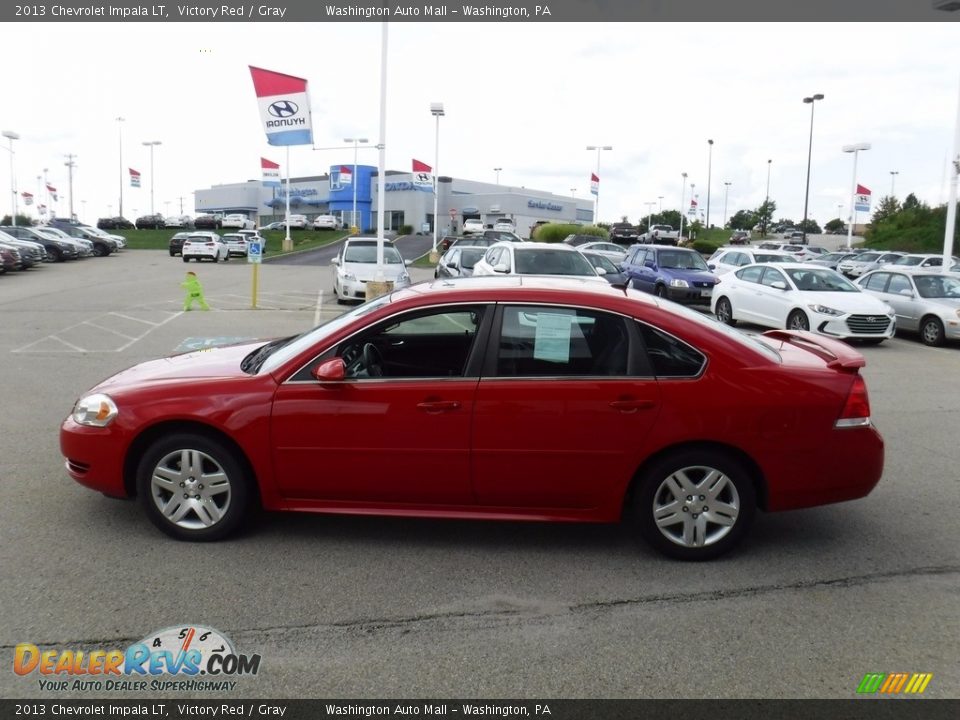 2013 Chevrolet Impala LT Victory Red / Gray Photo #7