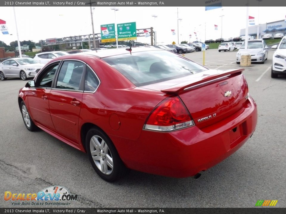 2013 Chevrolet Impala LT Victory Red / Gray Photo #9