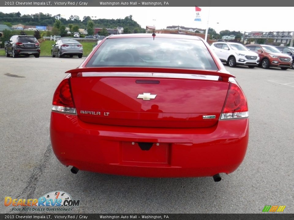 2013 Chevrolet Impala LT Victory Red / Gray Photo #10