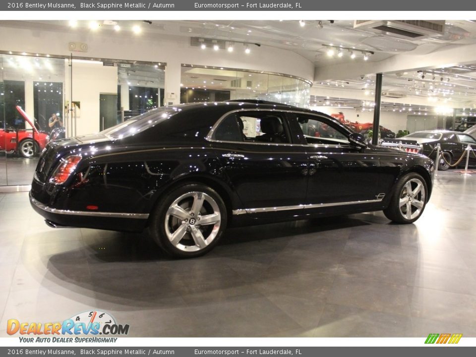 2016 Bentley Mulsanne Black Sapphire Metallic / Autumn Photo #57