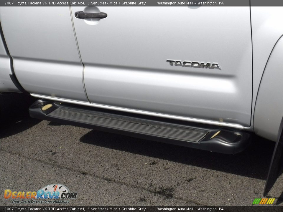 2007 Toyota Tacoma V6 TRD Access Cab 4x4 Silver Streak Mica / Graphite Gray Photo #3