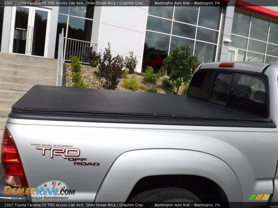2007 Toyota Tacoma V6 TRD Access Cab 4x4 Silver Streak Mica / Graphite Gray Photo #4