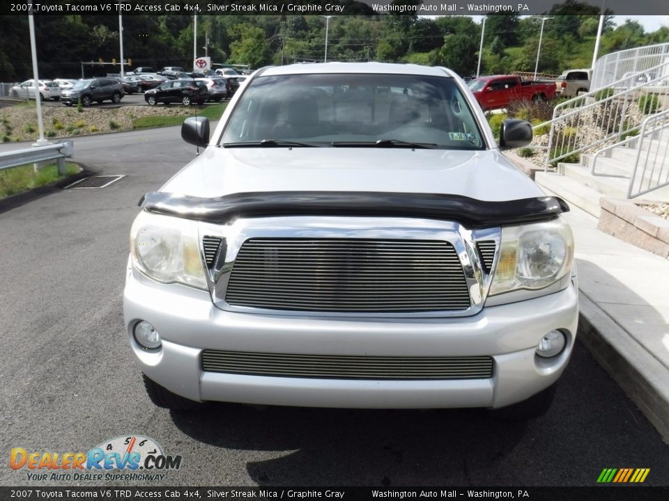 2007 Toyota Tacoma V6 TRD Access Cab 4x4 Silver Streak Mica / Graphite Gray Photo #5