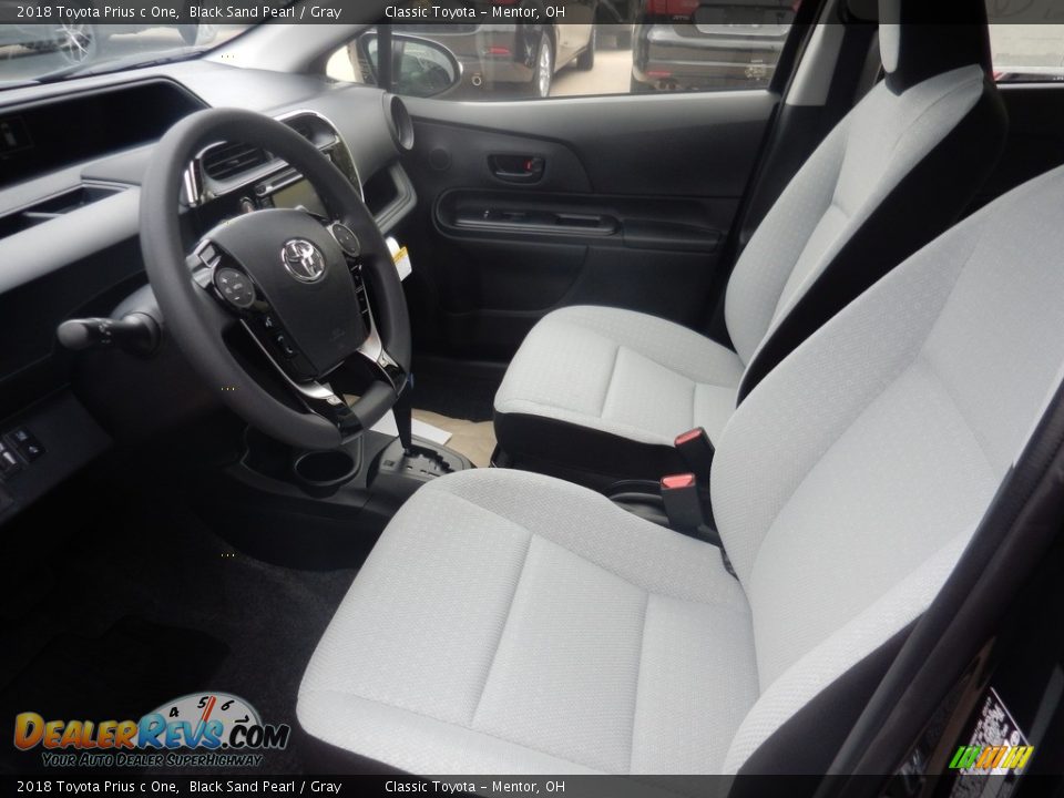 Gray Interior - 2018 Toyota Prius c One Photo #3