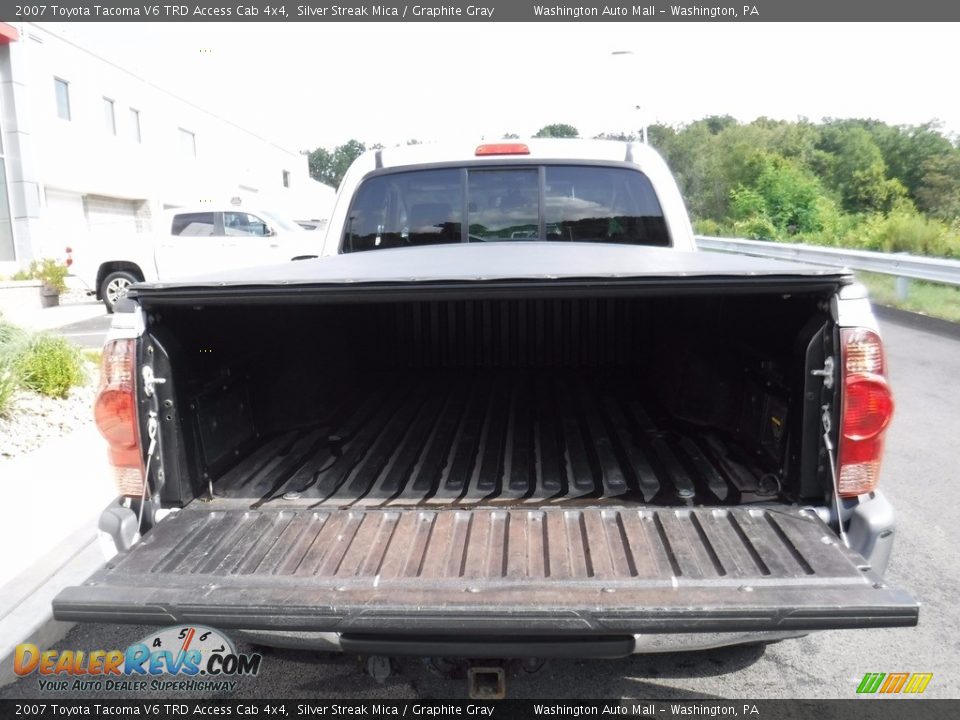 2007 Toyota Tacoma V6 TRD Access Cab 4x4 Silver Streak Mica / Graphite Gray Photo #12