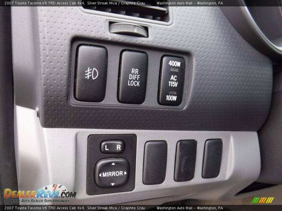 2007 Toyota Tacoma V6 TRD Access Cab 4x4 Silver Streak Mica / Graphite Gray Photo #19
