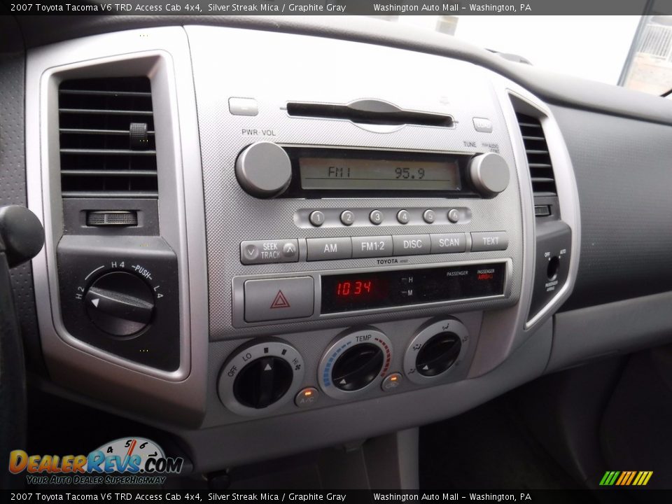 2007 Toyota Tacoma V6 TRD Access Cab 4x4 Silver Streak Mica / Graphite Gray Photo #21