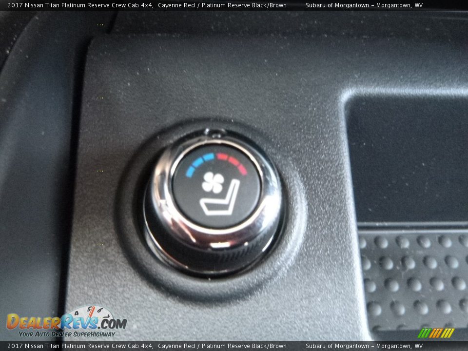 Controls of 2017 Nissan Titan Platinum Reserve Crew Cab 4x4 Photo #20