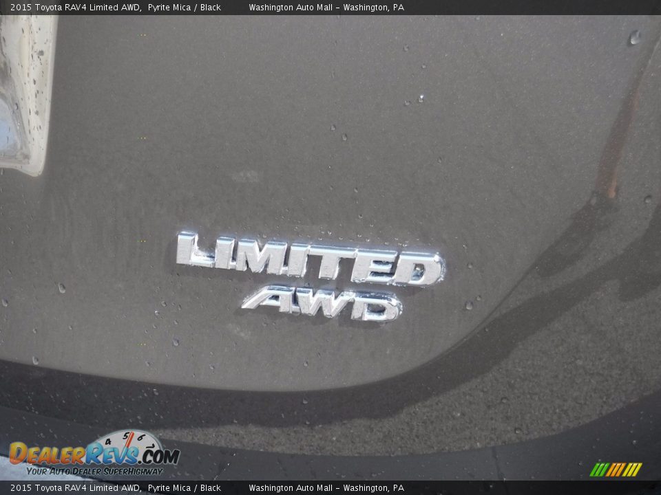 2015 Toyota RAV4 Limited AWD Pyrite Mica / Black Photo #11