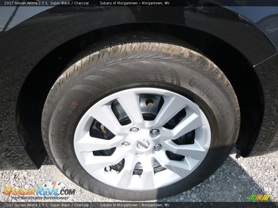 2017 Nissan Altima 2.5 S Super Black / Charcoal Photo #2