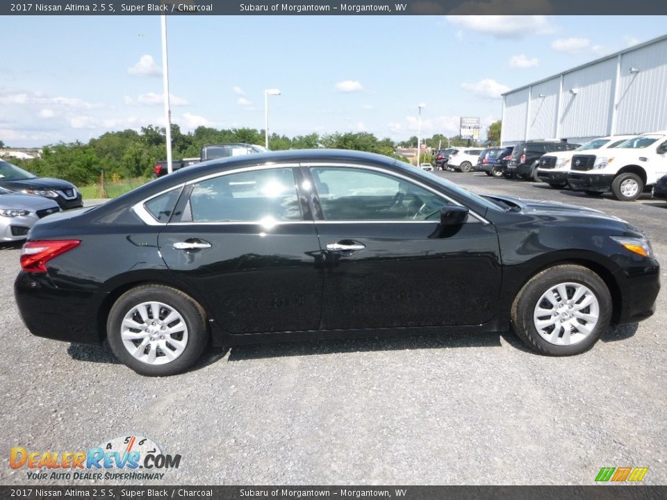 2017 Nissan Altima 2.5 S Super Black / Charcoal Photo #3