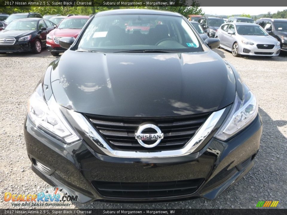 2017 Nissan Altima 2.5 S Super Black / Charcoal Photo #9