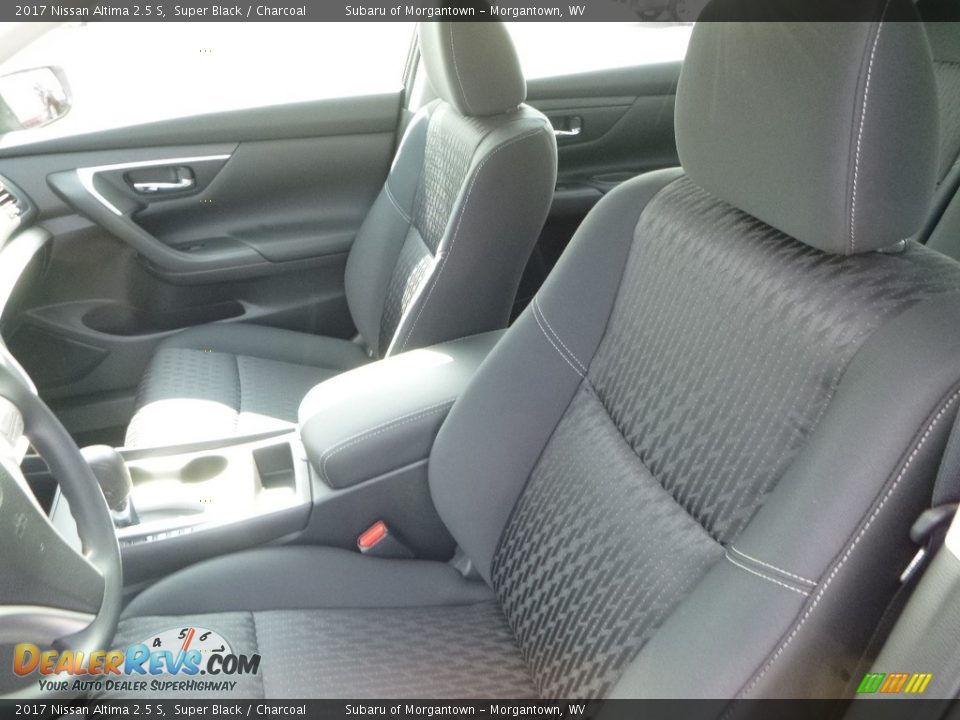 2017 Nissan Altima 2.5 S Super Black / Charcoal Photo #14