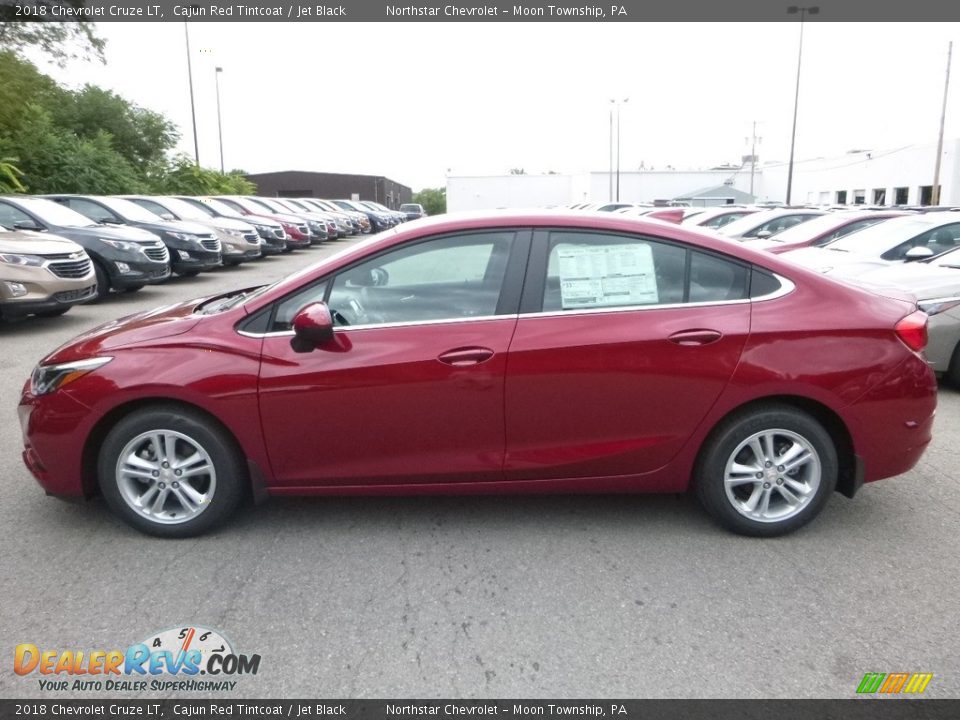 2018 Chevrolet Cruze LT Cajun Red Tintcoat / Jet Black Photo #2