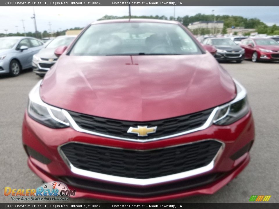 2018 Chevrolet Cruze LT Cajun Red Tintcoat / Jet Black Photo #8