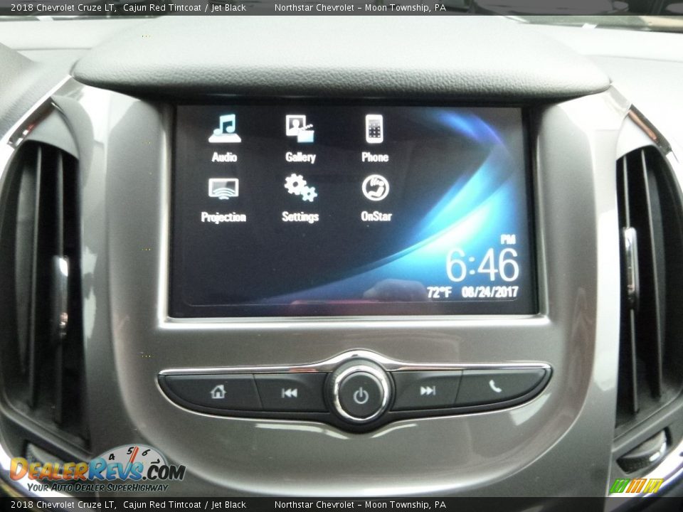 2018 Chevrolet Cruze LT Cajun Red Tintcoat / Jet Black Photo #18