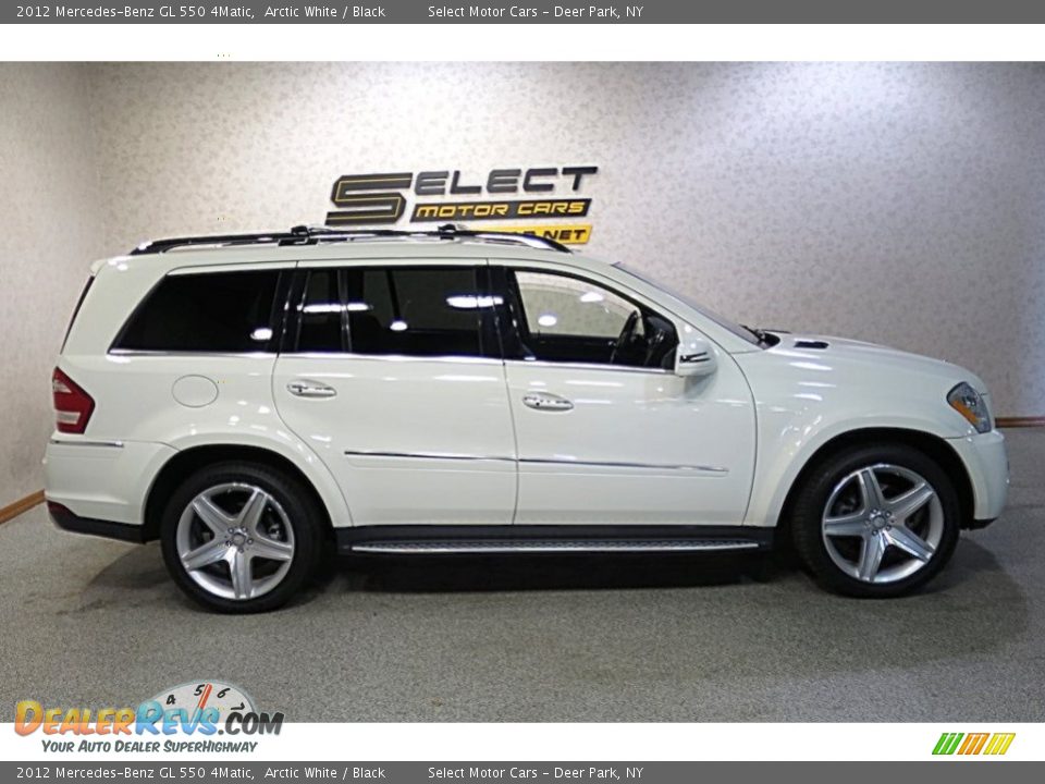 2012 Mercedes-Benz GL 550 4Matic Arctic White / Black Photo #4