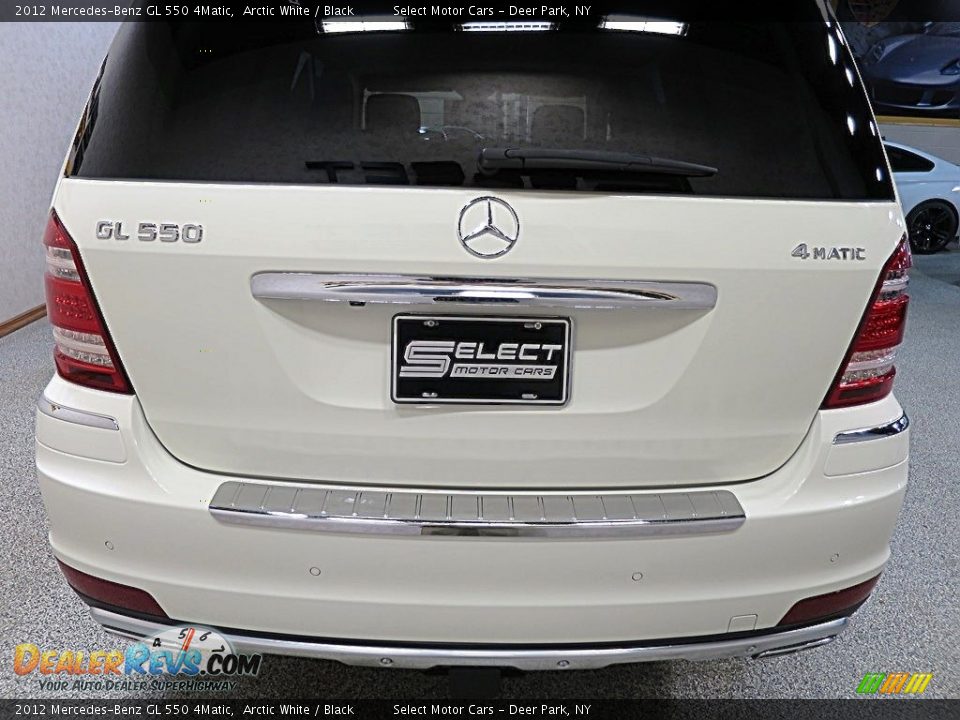 2012 Mercedes-Benz GL 550 4Matic Arctic White / Black Photo #5