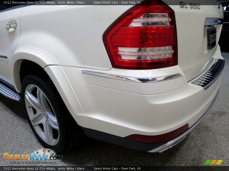 2012 Mercedes-Benz GL 550 4Matic Arctic White / Black Photo #7