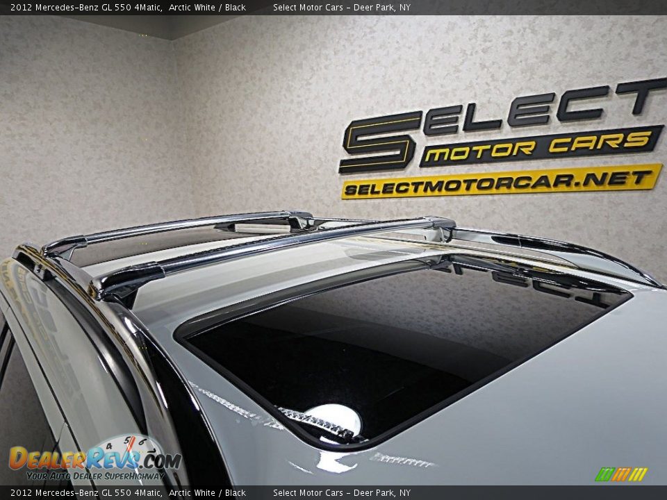 2012 Mercedes-Benz GL 550 4Matic Arctic White / Black Photo #11