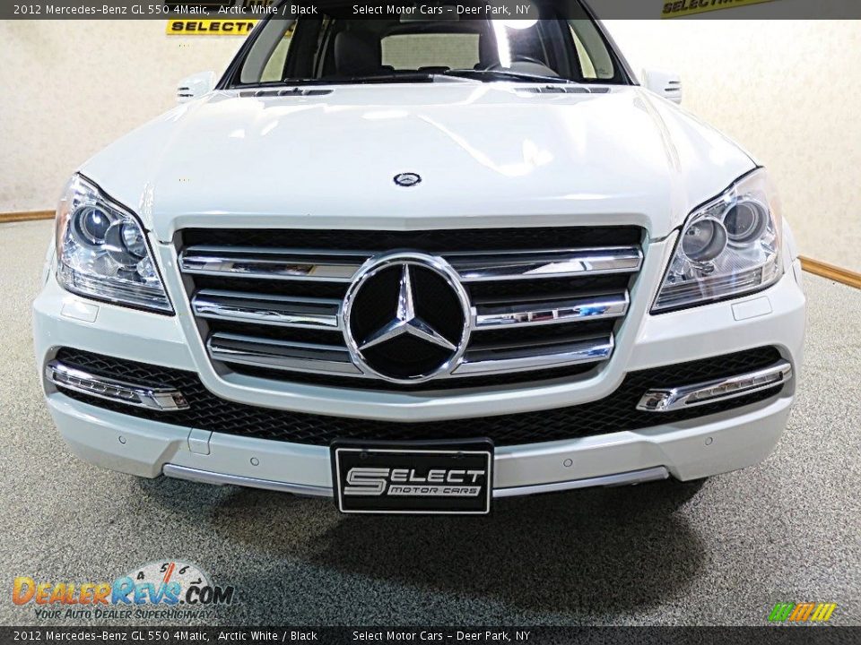 2012 Mercedes-Benz GL 550 4Matic Arctic White / Black Photo #13