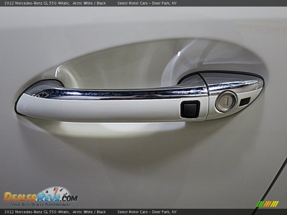 2012 Mercedes-Benz GL 550 4Matic Arctic White / Black Photo #14