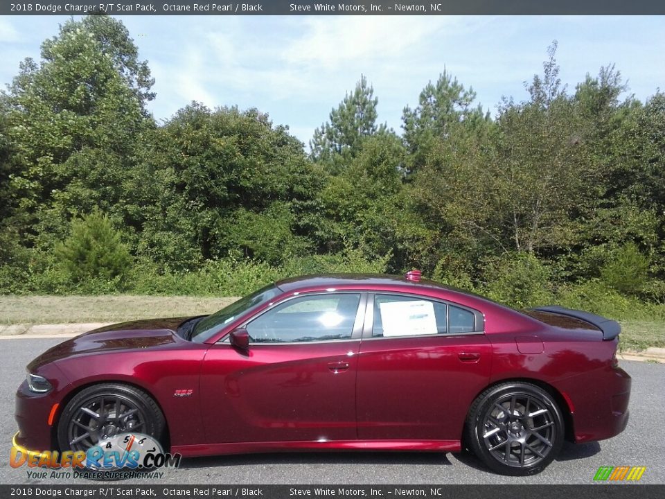 2018 Dodge Charger R/T Scat Pack Octane Red Pearl / Black Photo #1