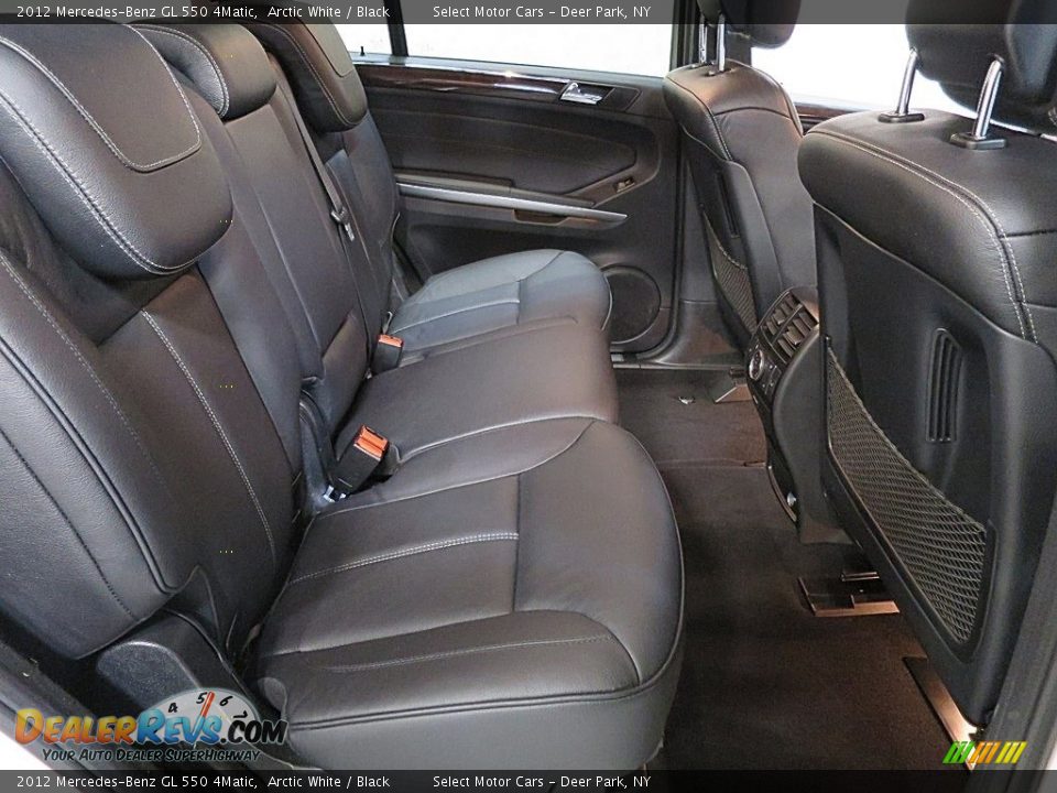 2012 Mercedes-Benz GL 550 4Matic Arctic White / Black Photo #20