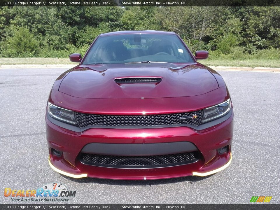 2018 Dodge Charger R/T Scat Pack Octane Red Pearl / Black Photo #3