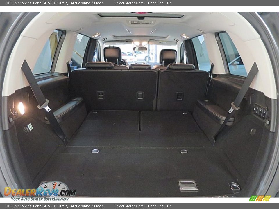 2012 Mercedes-Benz GL 550 4Matic Arctic White / Black Photo #24
