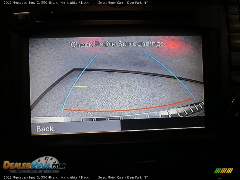 2012 Mercedes-Benz GL 550 4Matic Arctic White / Black Photo #29