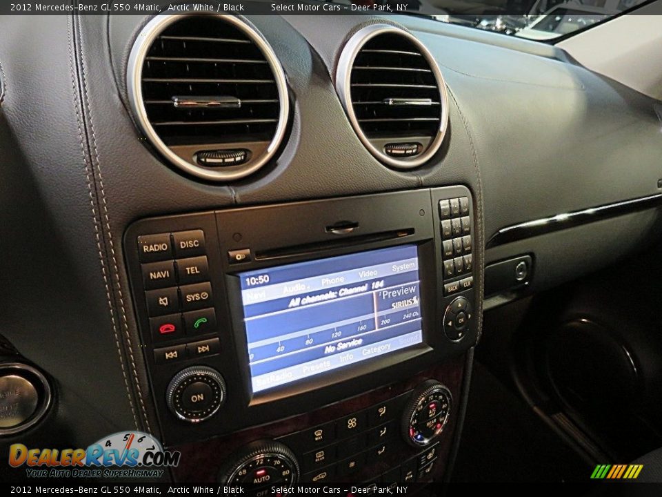 2012 Mercedes-Benz GL 550 4Matic Arctic White / Black Photo #32