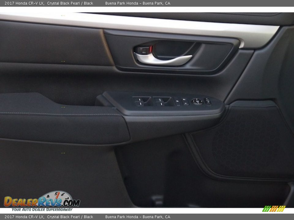 2017 Honda CR-V LX Crystal Black Pearl / Black Photo #6