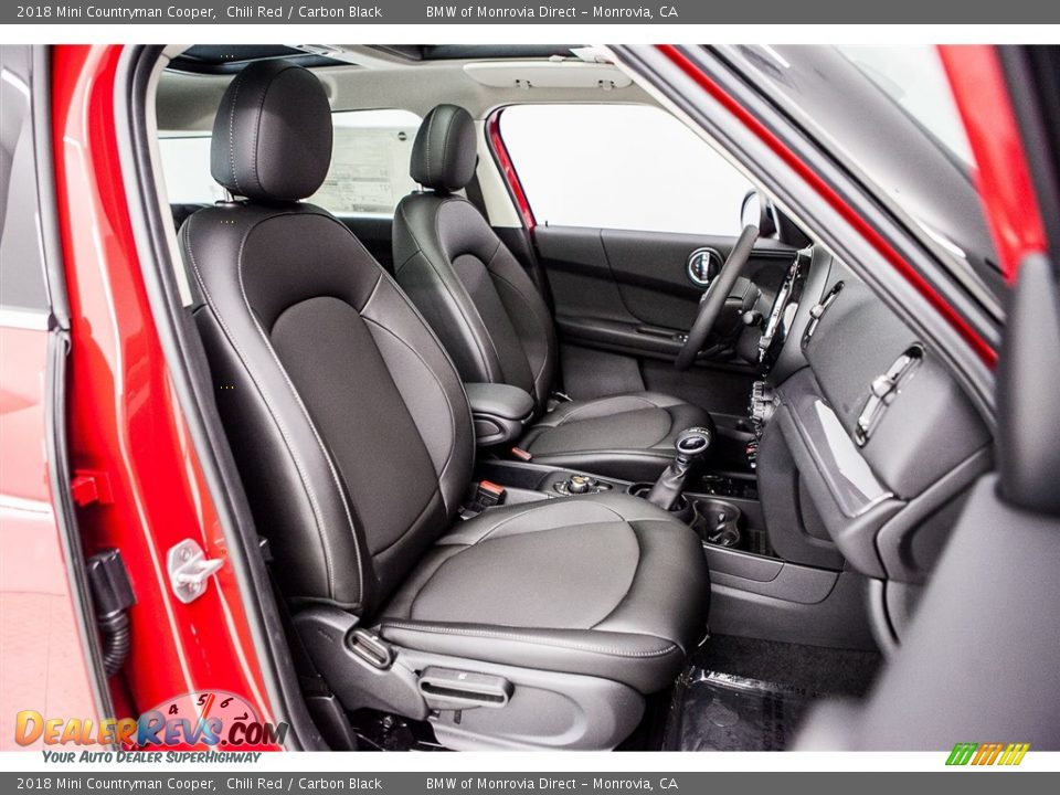 Carbon Black Interior - 2018 Mini Countryman Cooper Photo #2